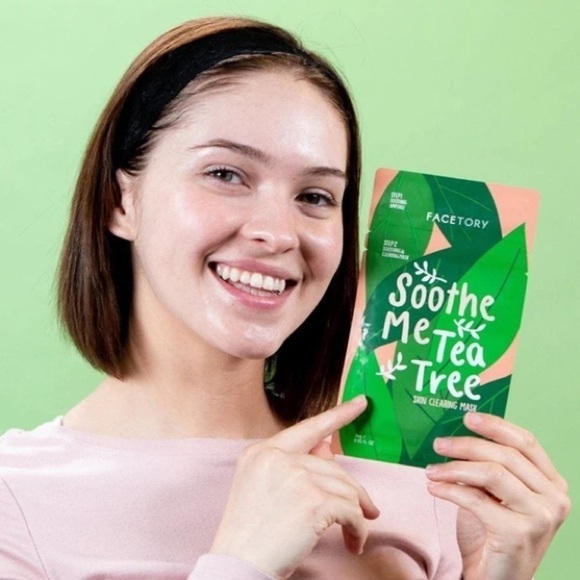 FACETORY Soothe Me Tea Tree 2-Step Sheet Mask Set - Picture 6 of 11
